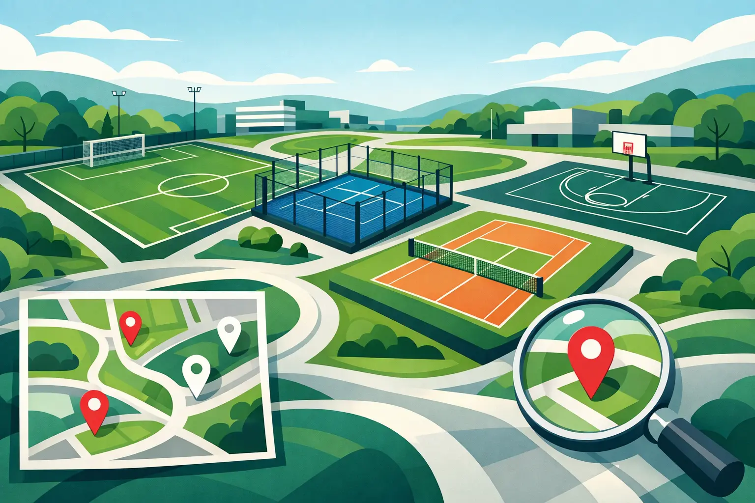 Elegí el deporte y la zona